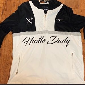 Men's large Long sleeve windbreaker jacket.